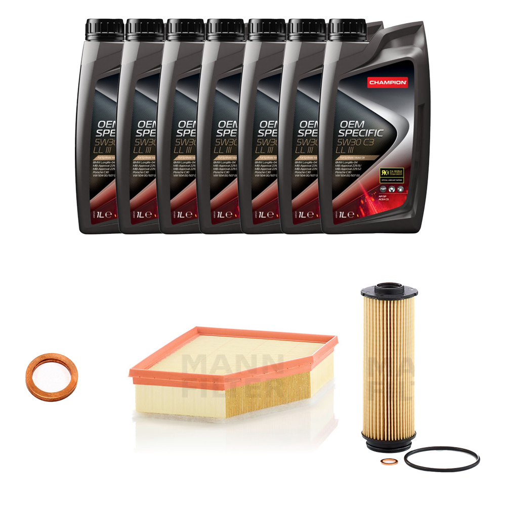 BMW 740d Ld Hybrid G11 G12 15-22년 CHAMPION MANN 엔진오일세트 HWOT