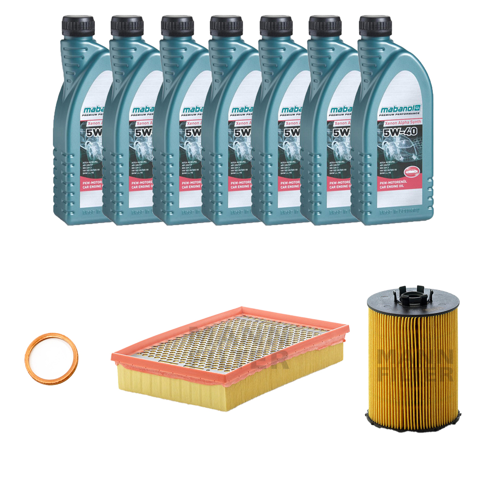 BMW 740i Li E65 E66 05-08년 MABANOL MANN 엔진오일세트 NCDS