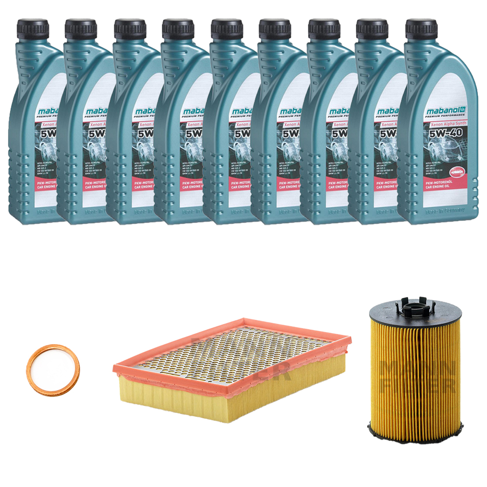 BMW 760i Li E65 E66 03-08년 MABANOL MANN 엔진오일세트 7NL4
