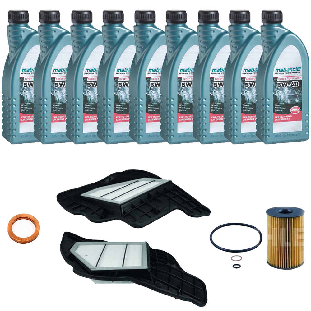 BMW X6 50i E71 08-14년 MABANOL MAHLE 엔진오일세트 S04N