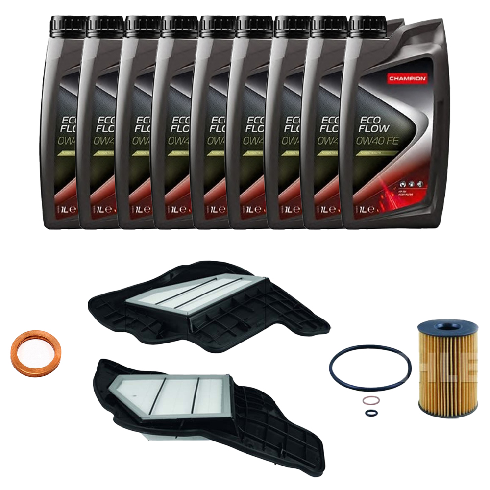 BMW X6 50i E71 08-14년 CHAMPION MAHLE 엔진오일세트 TQ55