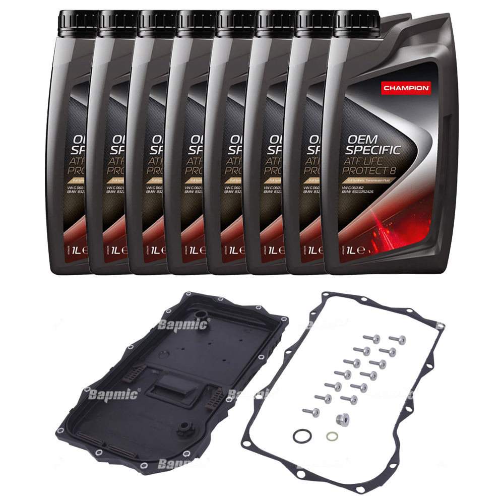 BMW X3 35i F25 10-17년 CHAMPION BAPMIC 미션오일 필터 교환 세트 LCSV