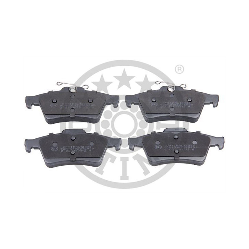 재규어 XK 5.0 XKR 06-14년 OPTIMAL 뒤쪽 브레이크패드 1IYW