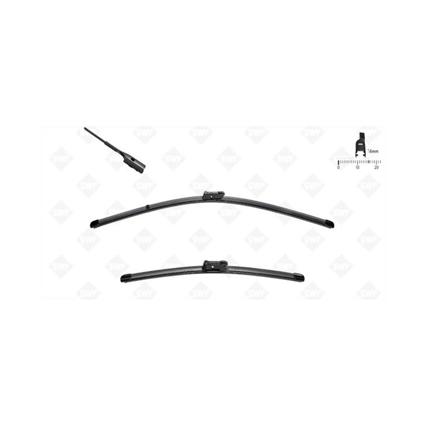 아우디 A7 2.0 TFSI 4G 10-18년 SWF 와이퍼 OR7W