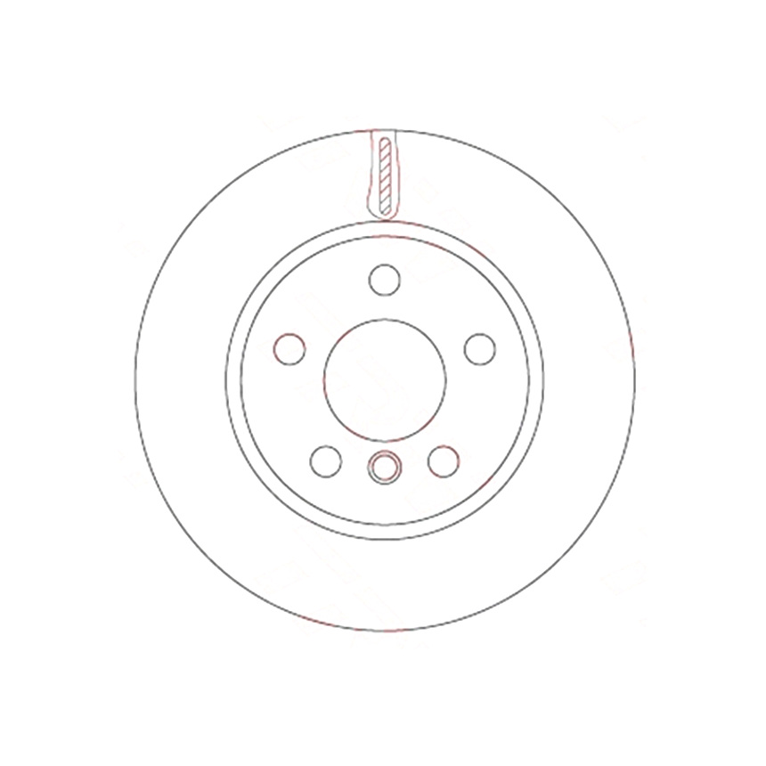 미니 쿠퍼 One D F55 13-현재 TRW 앞세트 브레이크디스크 C7O2