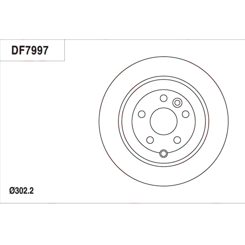 랜드로버 프리랜더 2 3.2 L359 06-14년 TRW 뒤세트 브레이크디스크 U6KW