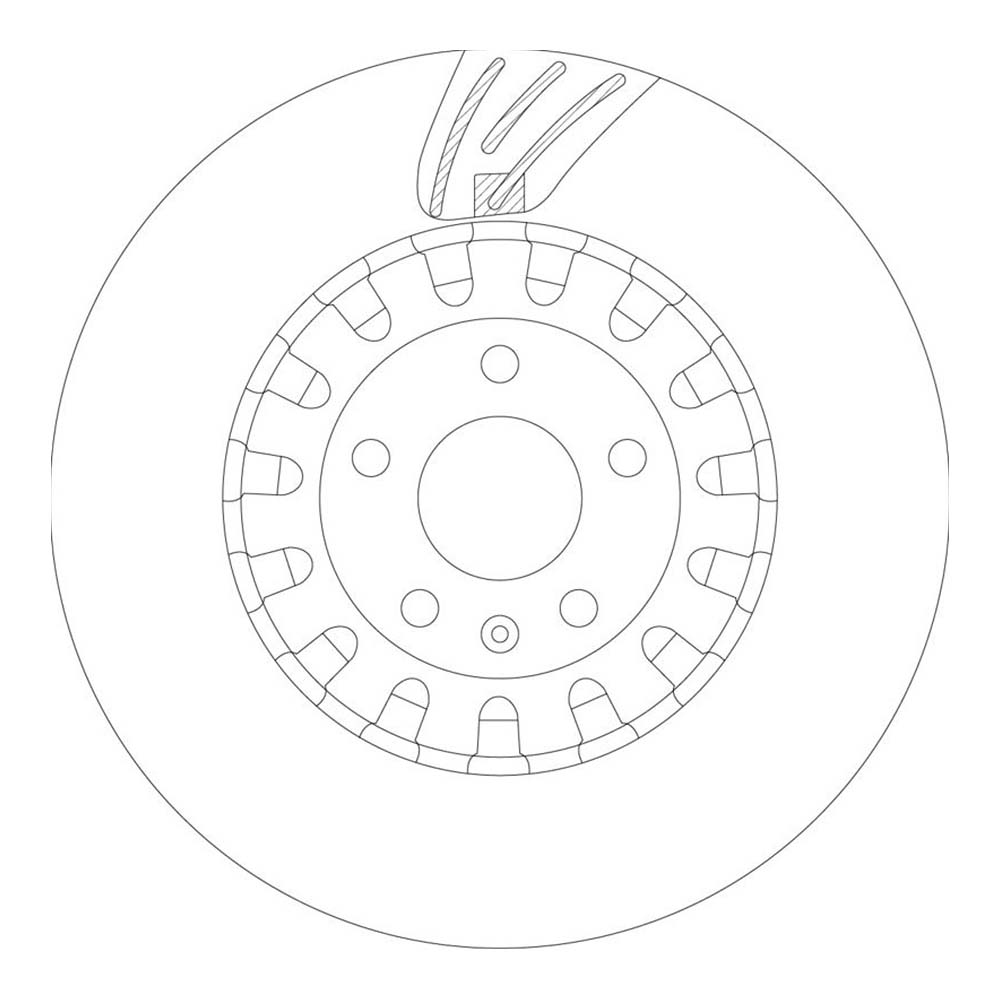 아우디 A8 4.0 60 TFSI 4N 17-현재 TRW 앞세트 브레이크디스크 7Y5C