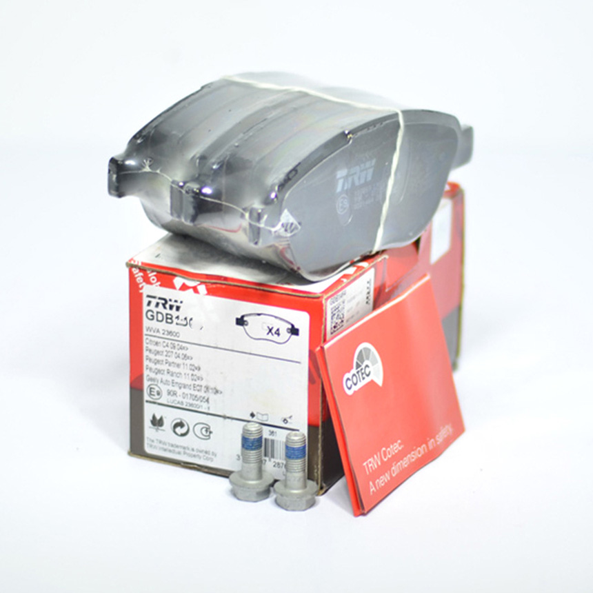 푸조 206 2.0 RC 98-09년 TRW 앞쪽 브레이크패드 0GOX