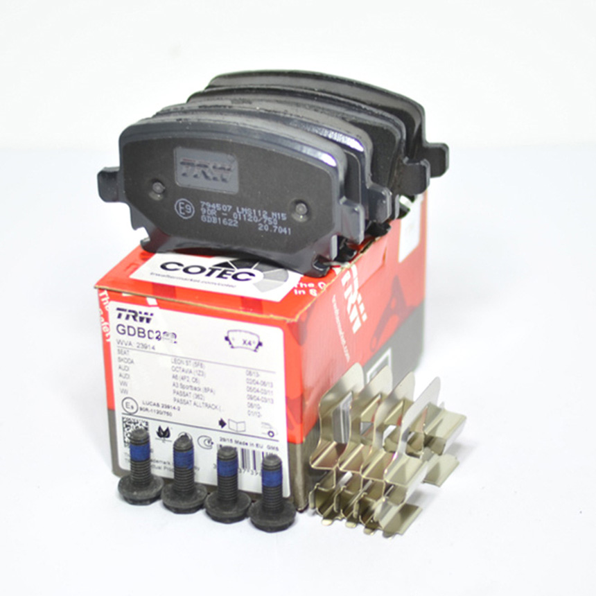 아우디 A6 4.2 FSI 4F 04-11년 TRW 뒤쪽 브레이크패드 G7WA