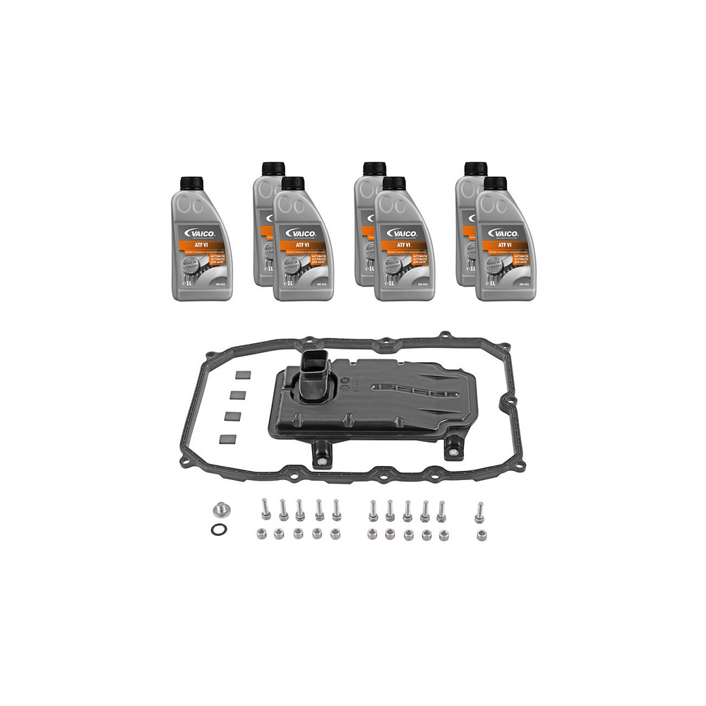 7-14일 소요 폭스바겐 투아렉 4.2 TDI 7P5 10-18년 VAICO 미션오일 필터 교환 세트 640Q