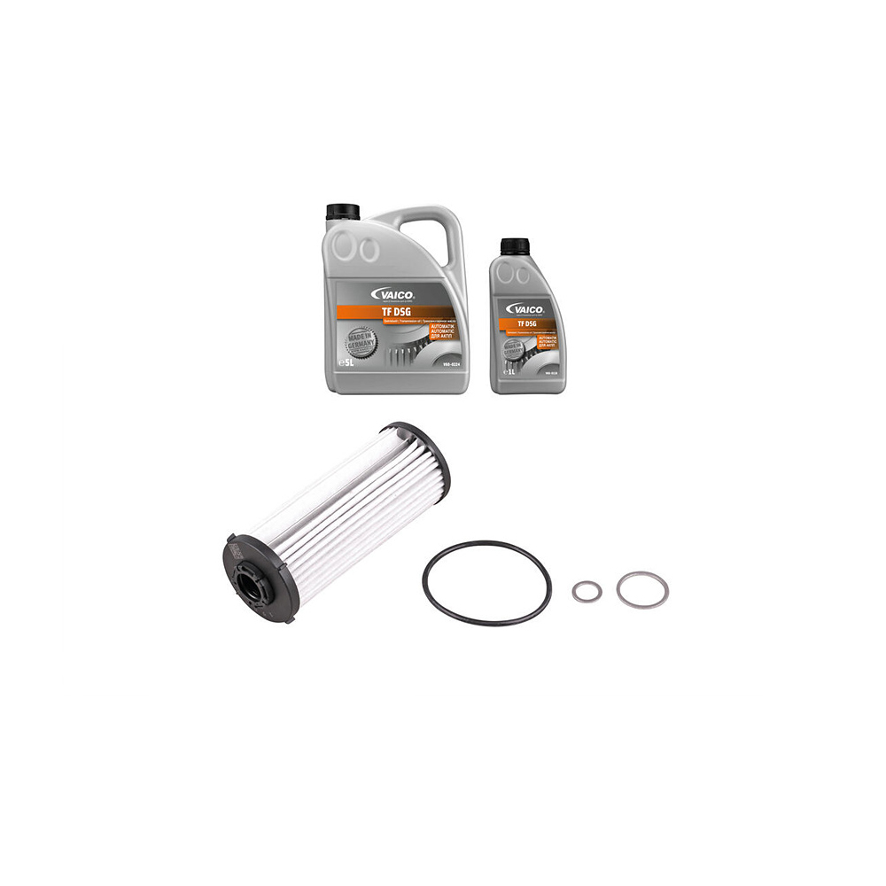 7-14일 소요 폭스바겐 골프 1.4 GTE Hybrid 5G1 12-현재 VAICO 미션오일 필터 교환 세트 04XT