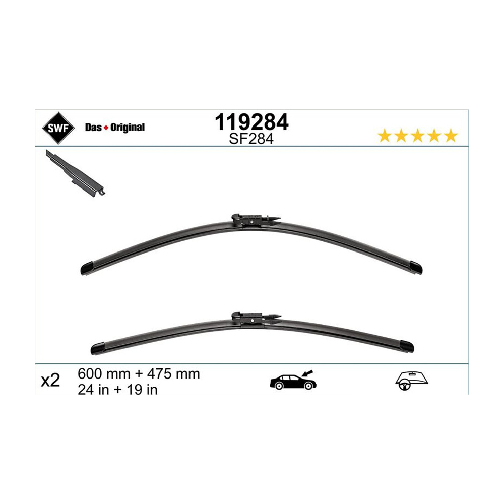 벤츠 A200d W176 12-18년 SWF 와이퍼 LWWK