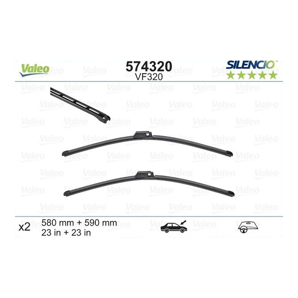 아우디 A8 3.2 FSI 4E 02-10년 VALEO 와이퍼 Y72Y