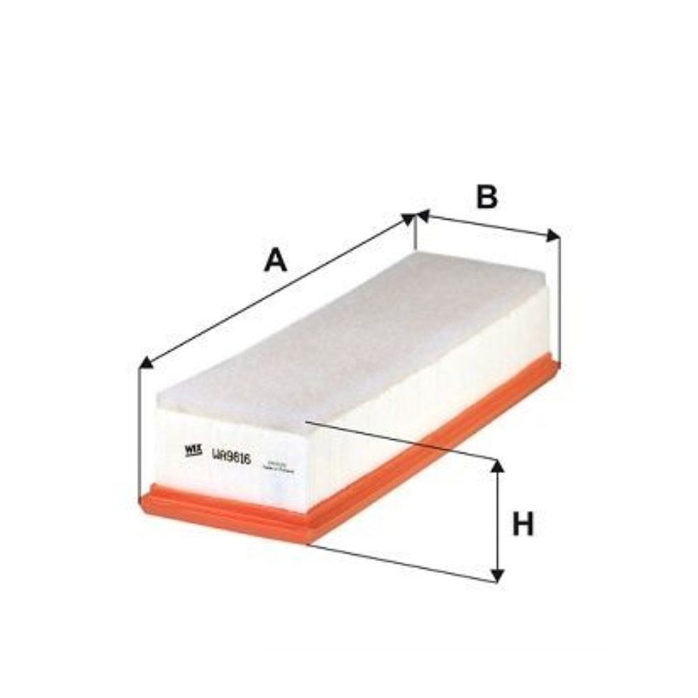 BMW X3 20d F25 10-17년 WIX 에어필터 YRC3