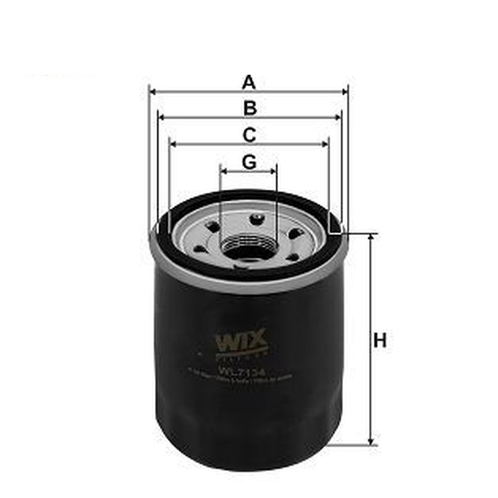 혼다 HR-V 1.8 14-현재 WIX 엔진오일필터 7RO7