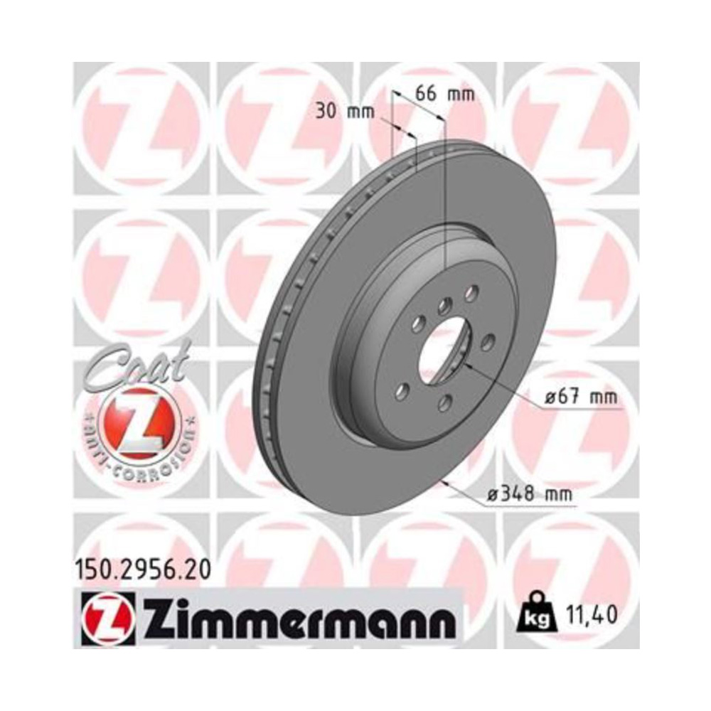 BMW 540i Hybrid G30 16-23년 ZIMMERMANN 앞세트 브레이크디스크 Y1S1
